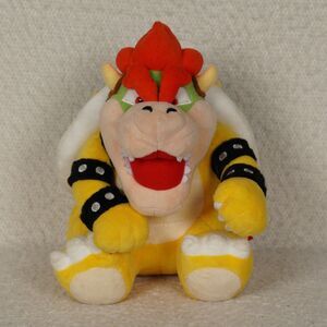 Universal Studios Super Nintendo World Bowser Plush Toy Mario Bros. All Star